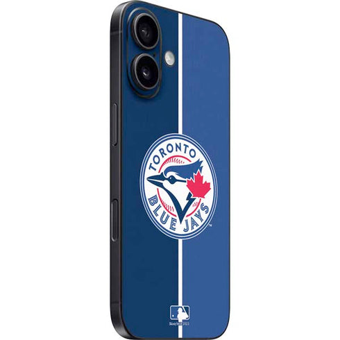 MLB Toronto Blue Jays Split iPhone 16 Plus Skin